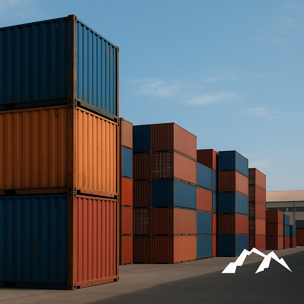 Shipping Containers Yard